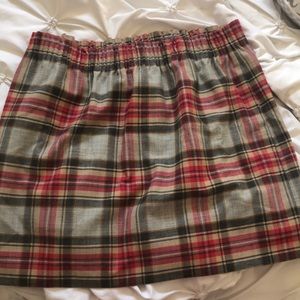 Plaid Skirt